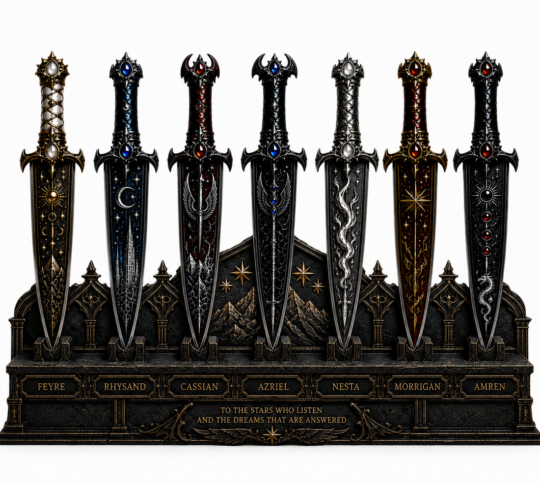Fourth Wing - The Complete Fantasy Collector Dagger Set