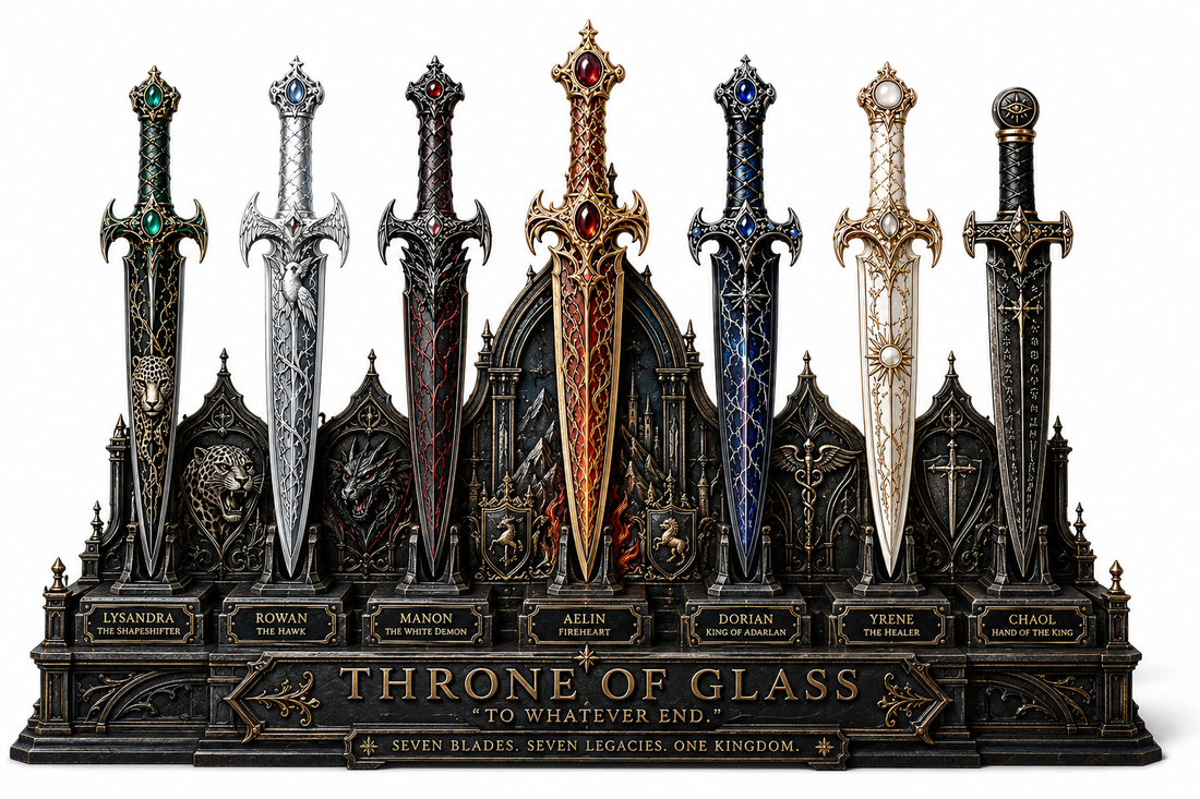 Fourth Wing - The Complete Fantasy Collector Dagger Set