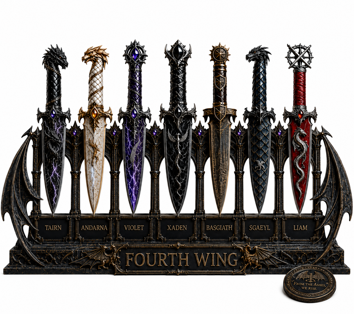 Fourth Wing - The Complete Fantasy Collector Dagger Set