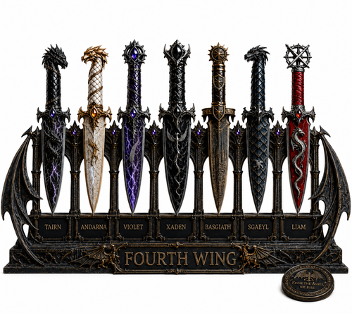 Fourth Wing - The Complete Fantasy Collector Dagger Set